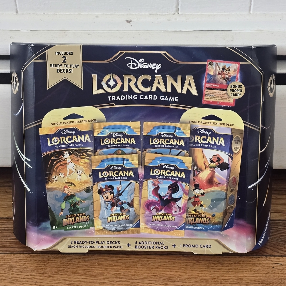 Disney Lorcana Trading Card Game - Into The Inklands - NEW